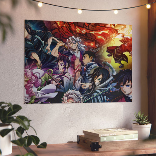 Demon Slayer 4K Aluminium Composite Wall Art