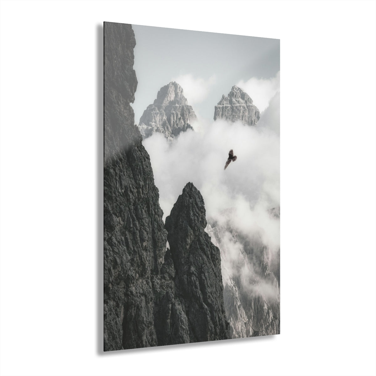 Up Clouds Premium Acrylic Wall Art