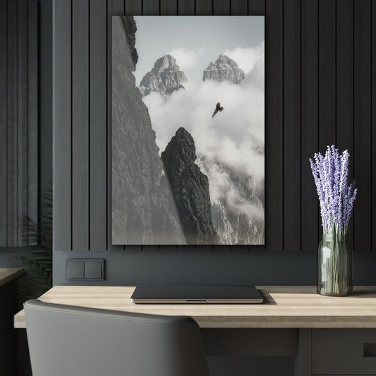 Up Clouds Premium Acrylic Wall Art