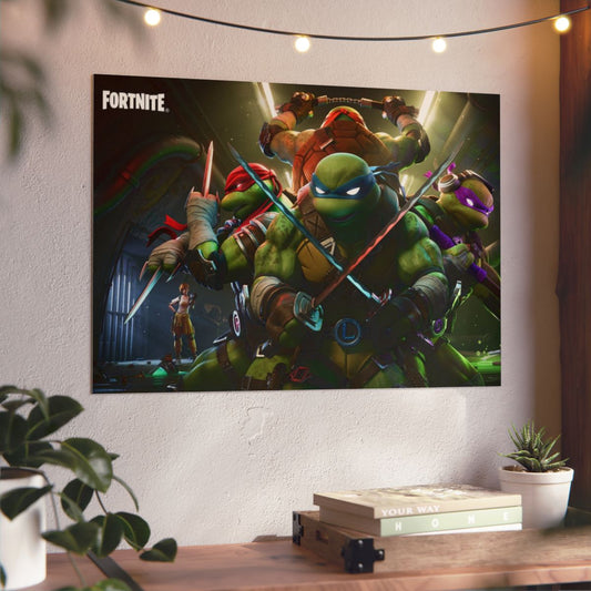 Ninjas 4K Aluminium Composite Wall Art