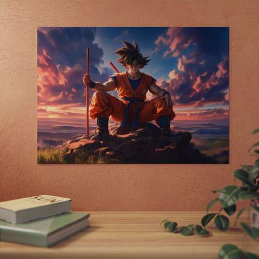 Goku 4K Aluminium Composite Wall Art
