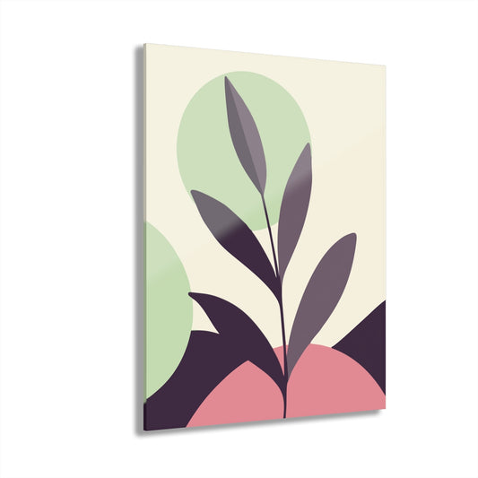 Leaves Boho 3 Set Premium Acrylic Wall Art