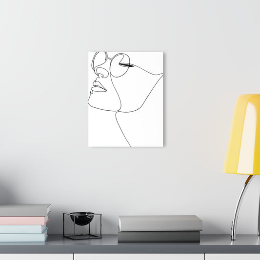 5784 Line Art Premium Acrylic Wall Art