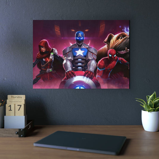 Marvel 4K Aluminium Composite Wall Art