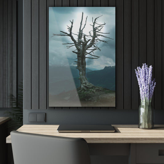Lone Tree Premium Acrylic Wall Art
