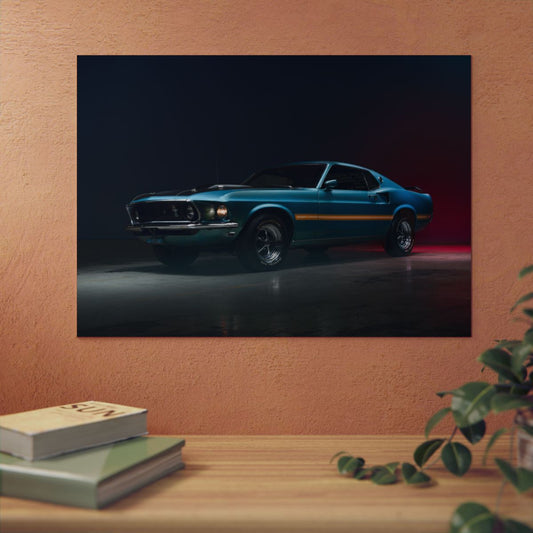 Line Ford 4K Aluminium Composite Wall Art