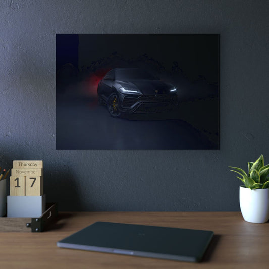 Black Urus 4K Aluminium Composite Wall Art