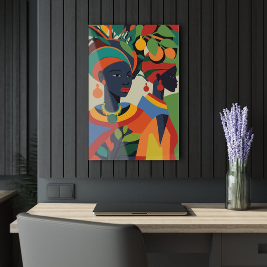 Colour Painting Premium Acrylic Wall Art