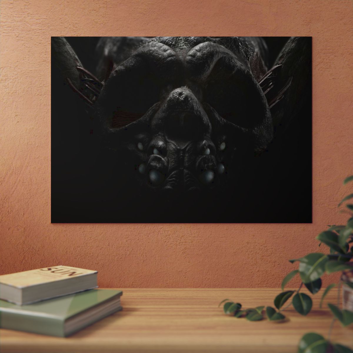 Skull 4K Aluminium Composite Wall Art