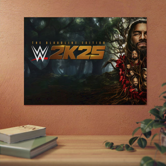 2K25 4K Aluminium Composite Wall Art