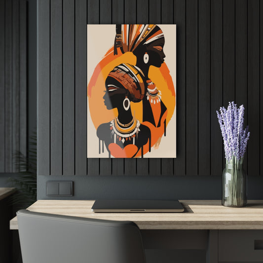 African Skin Premium Acrylic Wall Art