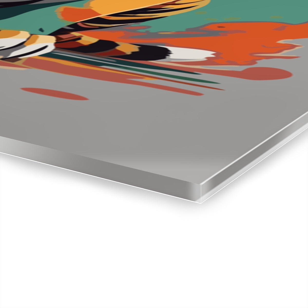 Young Tiger Premium Acrylic Wall Art