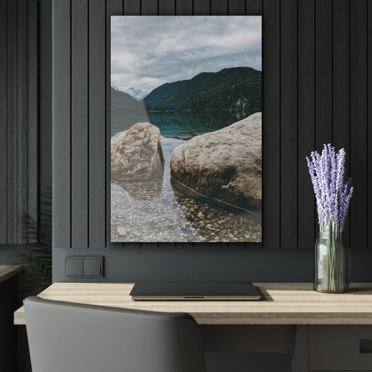 Float Stones Premium Acrylic Wall Art