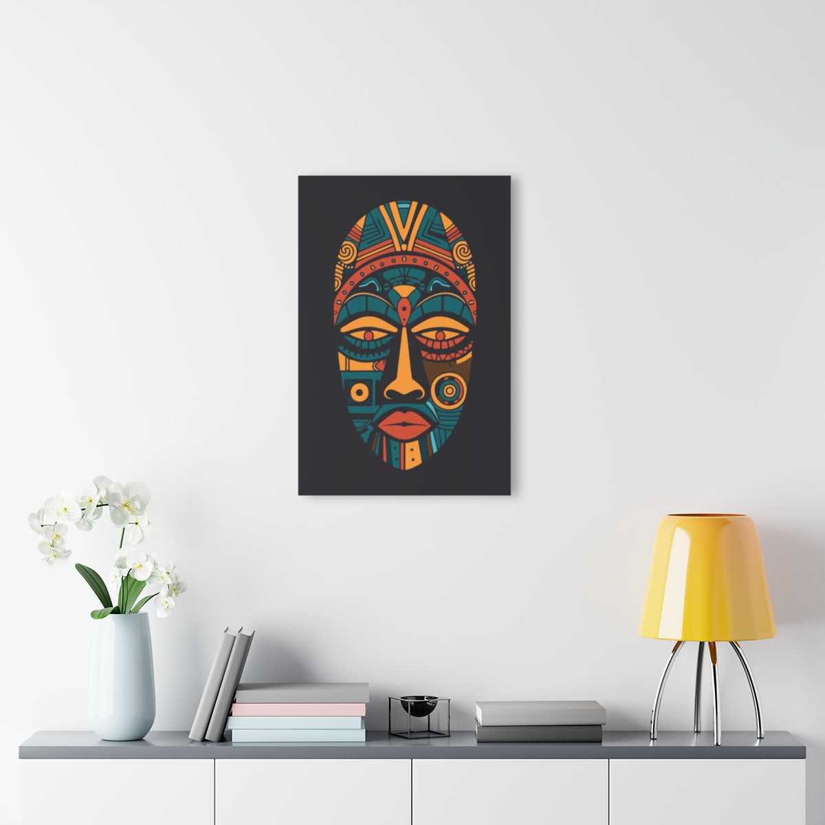 Mask Premium Acrylic Wall Art