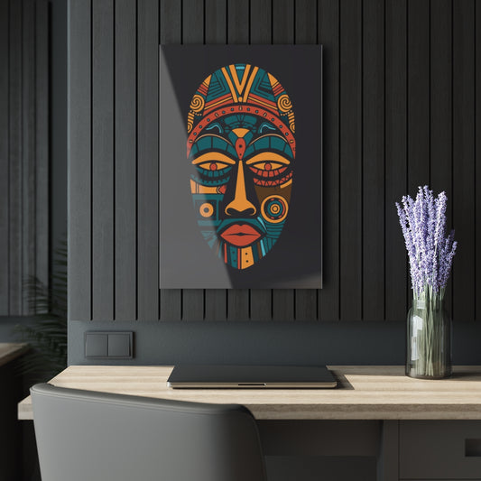 Mask Premium Acrylic Wall Art