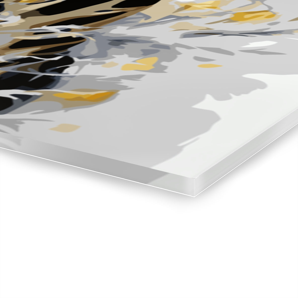 Golden Giraffe Premium Acrylic Wall Art