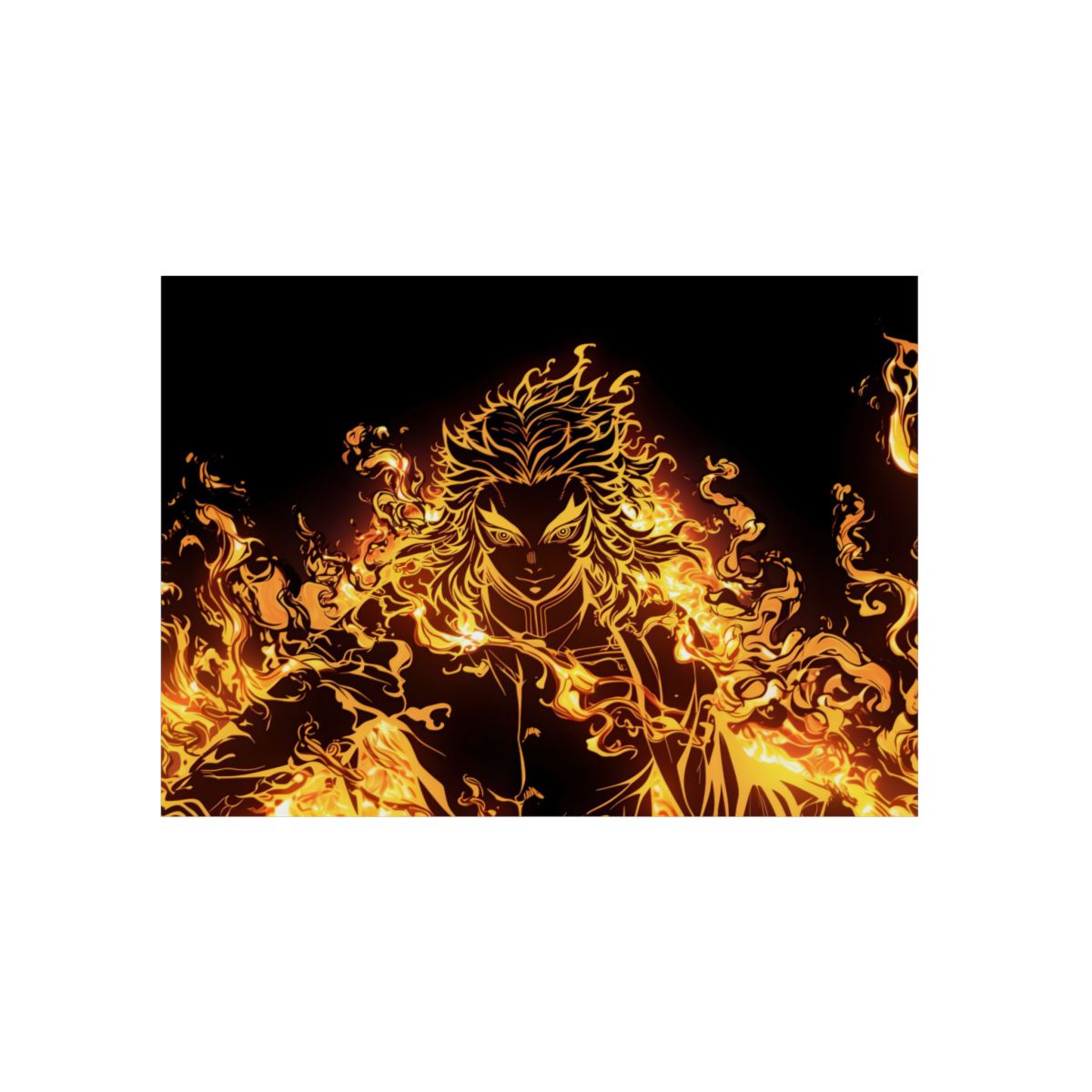 Rengoku 4K Aluminium Composite Wall Art