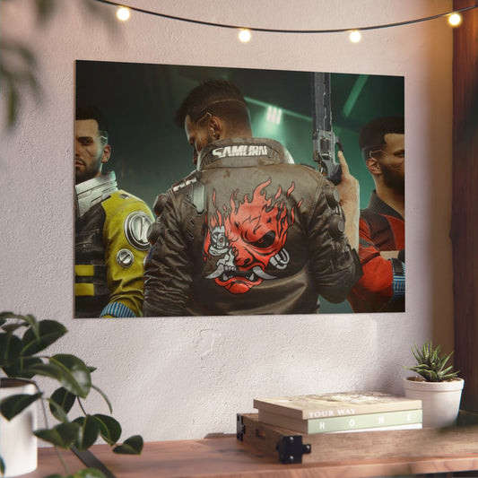 Cyberpunk 4K Aluminium Composite Wall Art