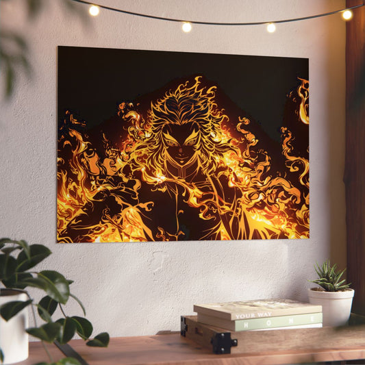 Rengoku 4K Aluminium Composite Wall Art