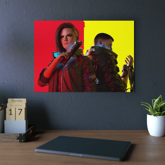 Year 2077 4K Aluminium Composite Wall Art