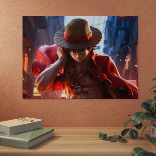 Luffy 4K Aluminium Composite Wall Art