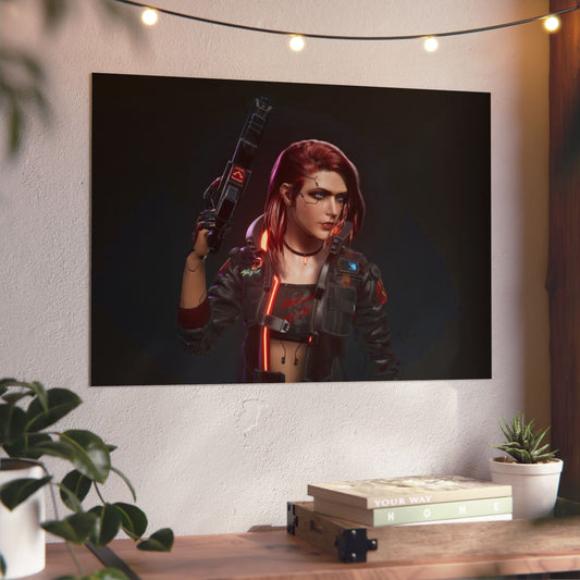 Female V 4K Aluminium Composite Wall Art
