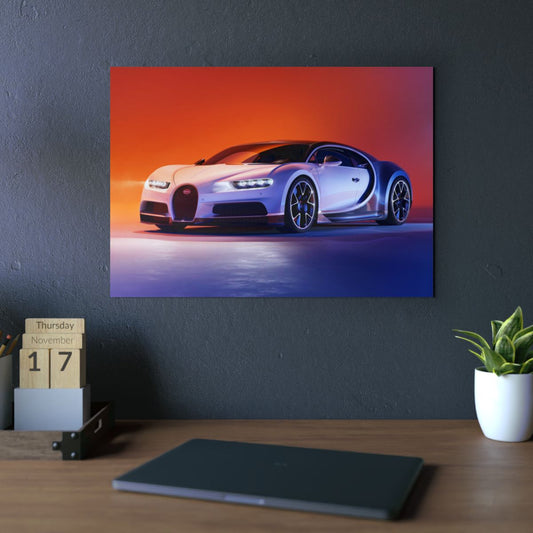 Bughatti 4K Aluminium Composite Wall Art