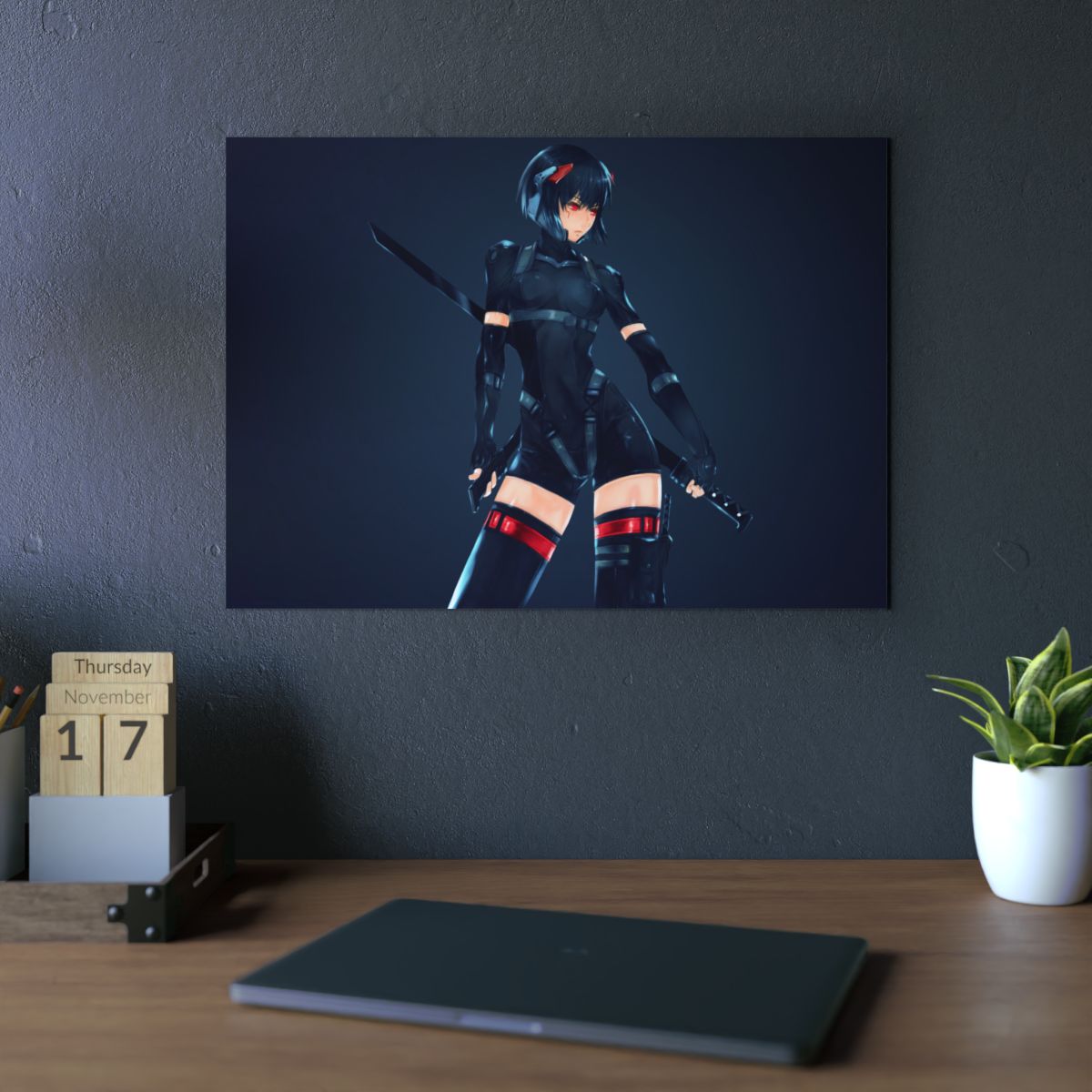 Motoko 4K Aluminium Composite Wall Art