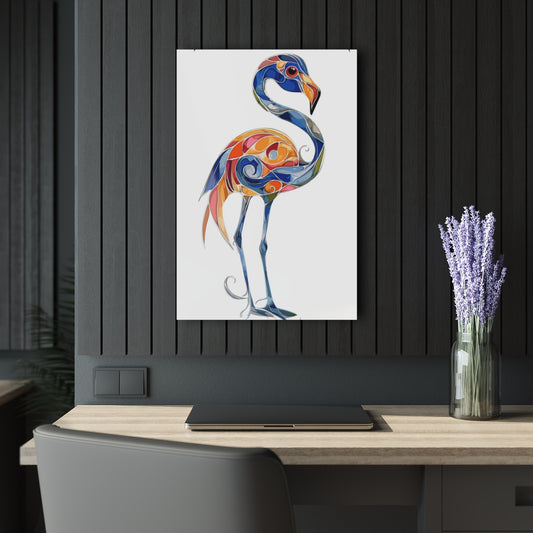 Long Neck Premium Acrylic Wall Art