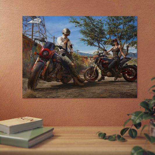 Looters 4K Aluminium Composite Wall Art