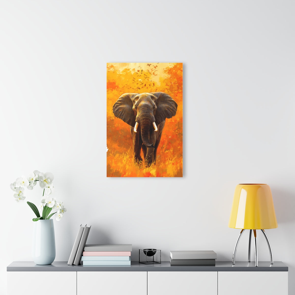 Wild Elephant Premium Acrylic Wall Art