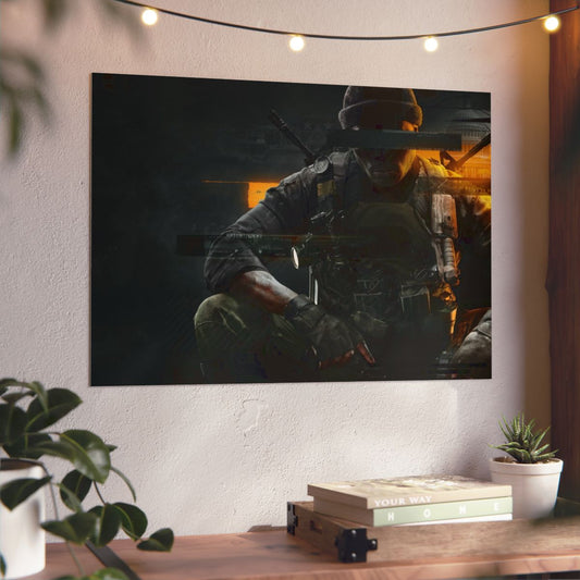 Black Ops 4K Aluminium Composite Wall Art
