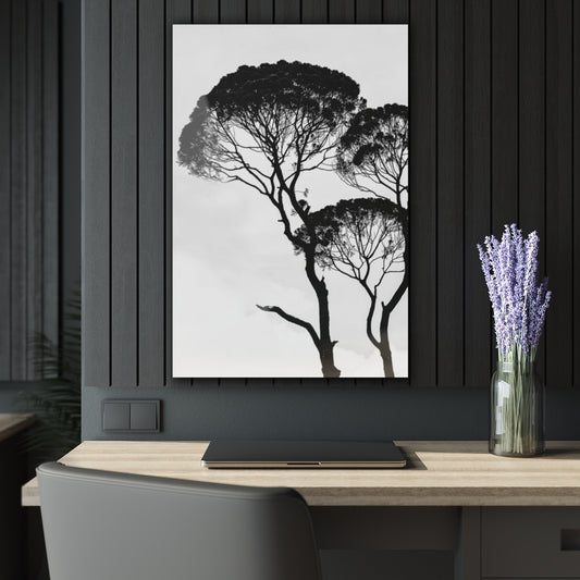Worn Trees Premium Acrylic Wall Art