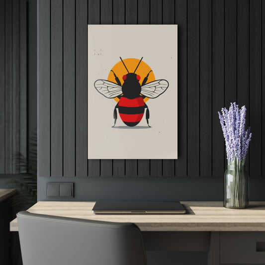 Bee Bee Acrylic Premium Wall Art