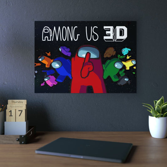 Among Us 4K Aluminium Composite Wall Art