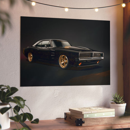 Dark Charger 4K Aluminium Composite Wall Art
