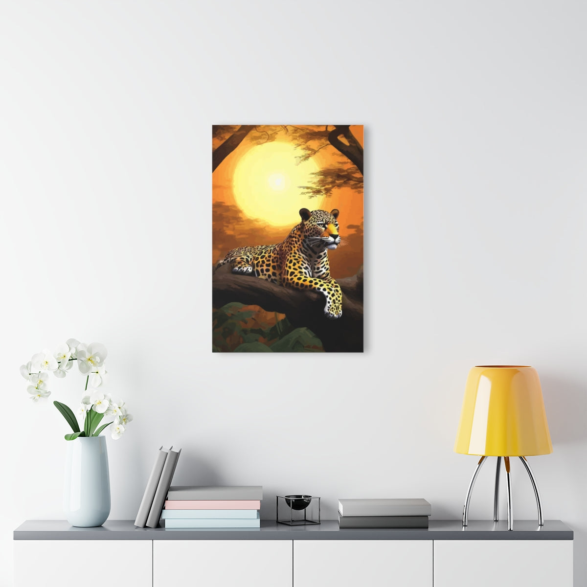 Leopard Premium Acrylic Wall Art