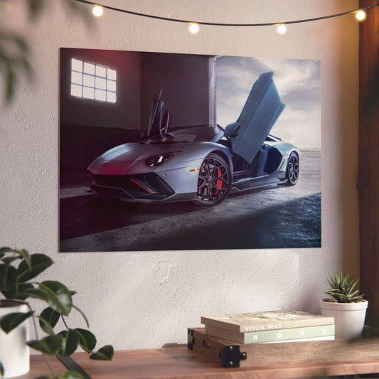 2022 Aventador 4K Aluminium Composite Wall Art