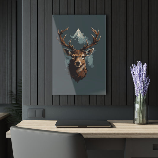 Deer Art Premium Acrylic Wall Art