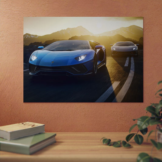 Lamborghini 4K Aluminium Composite Wall Art