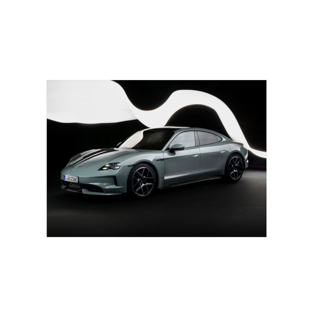 Tycan 4K Aluminium Composite Wall Art