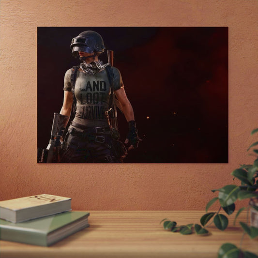 Player 4K Aluminium Composite Wall Art