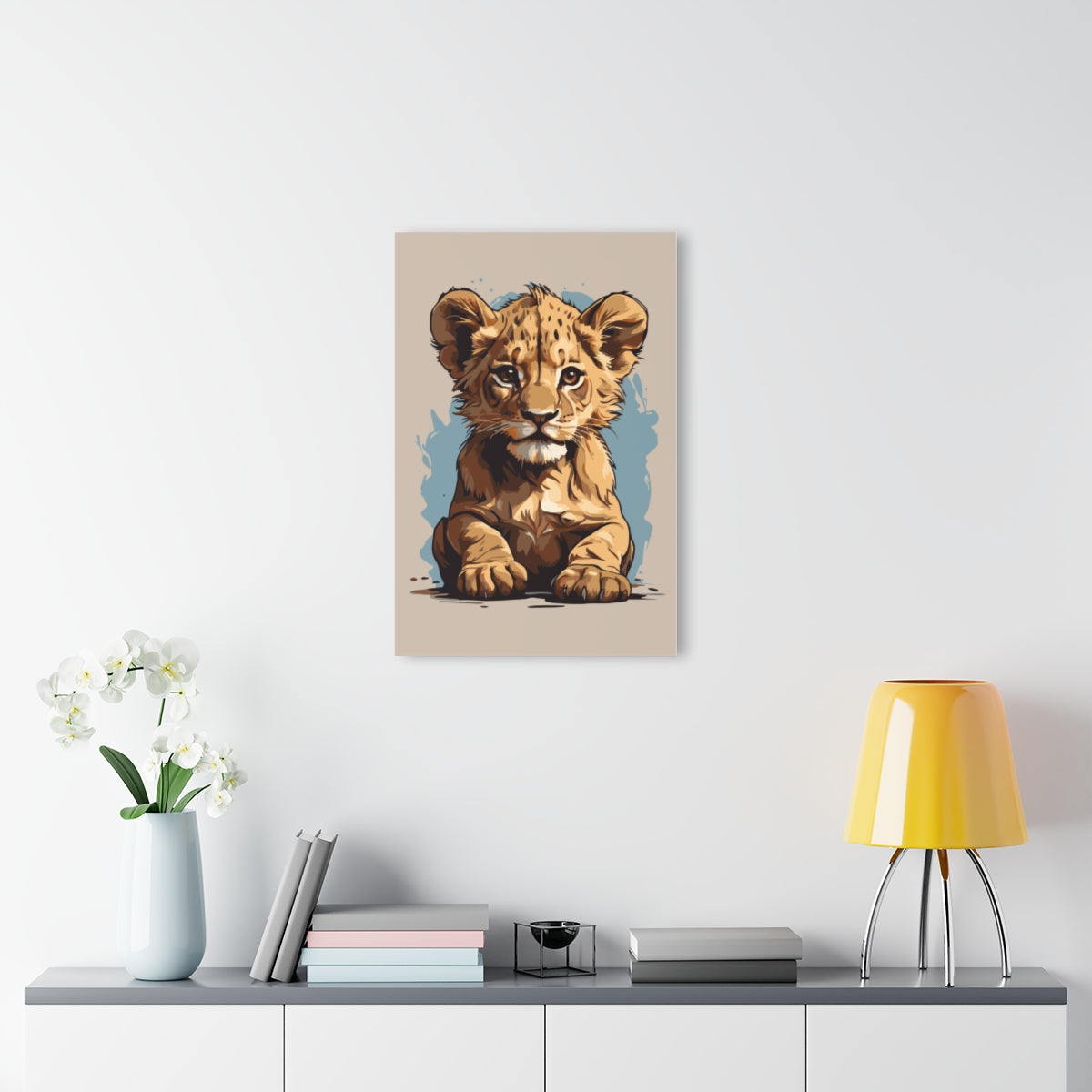 Baby Cub Premium Acrylic Wall Art