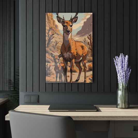 Oh Deer Premium Acrylic Wall Art