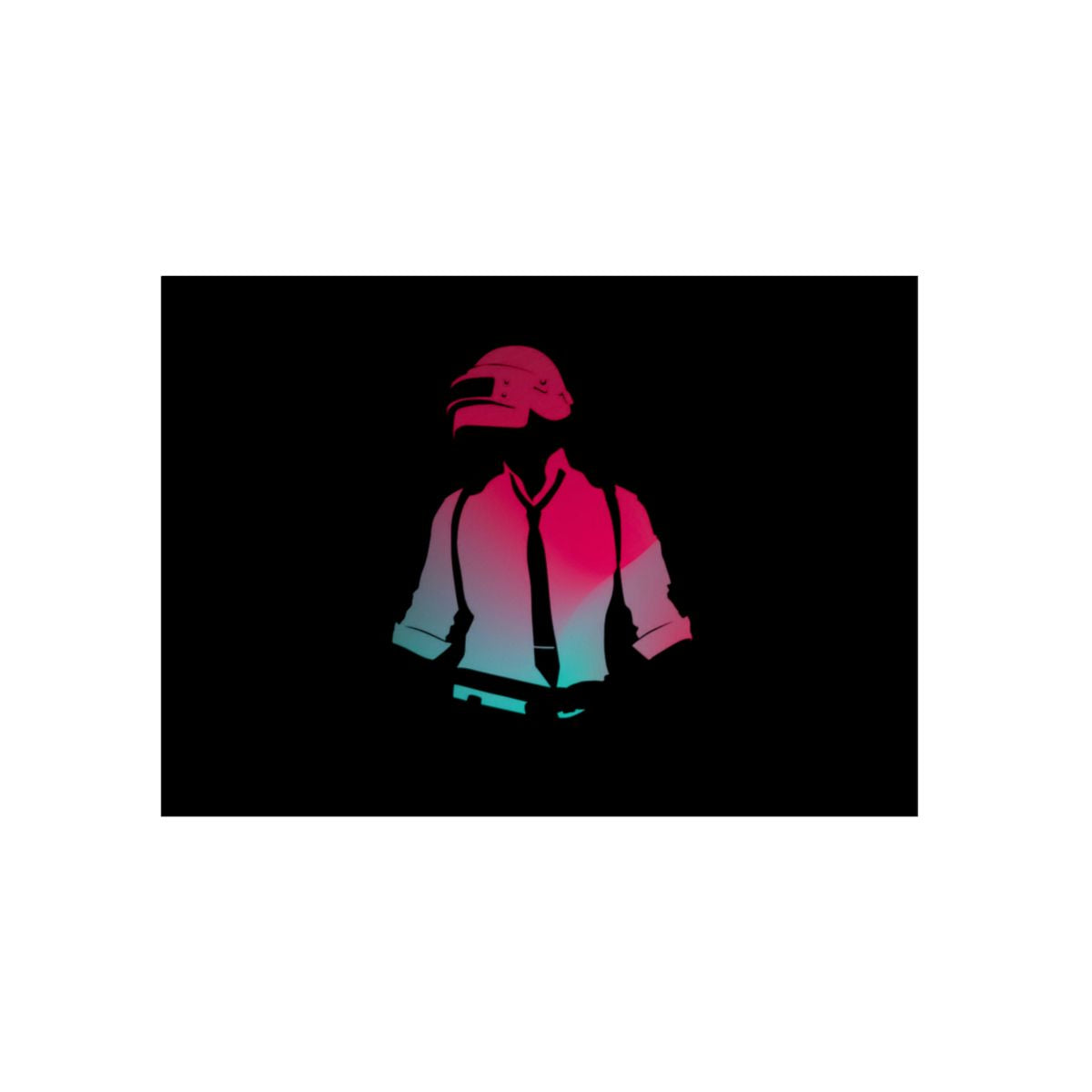 PUBG 4K Aluminium Composite Wall Art