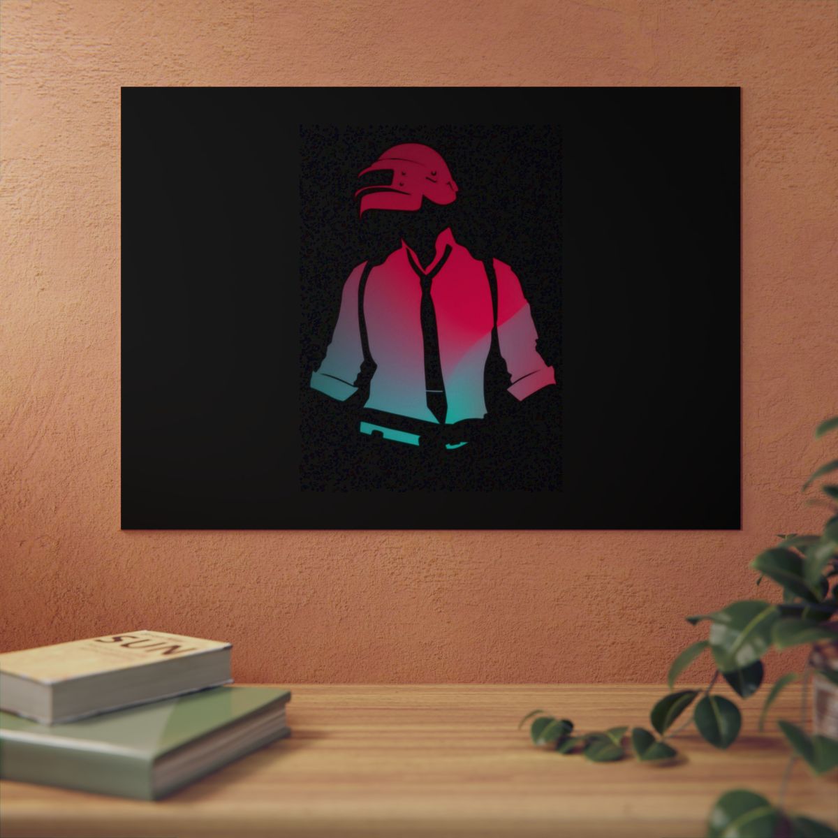 PUBG 4K Aluminium Composite Wall Art