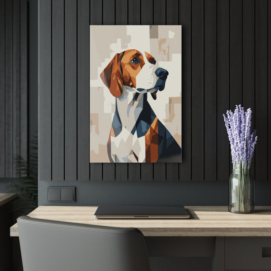 Lost Dog Premium Acrylic Wall Art