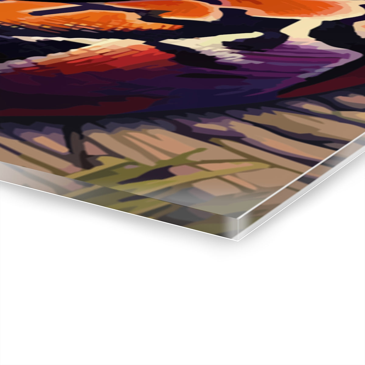 Relaxed Snake Premium Acrylic Wall Art