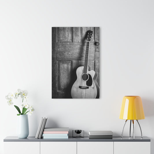 BW Guitar Premium Acrylic Wall Art