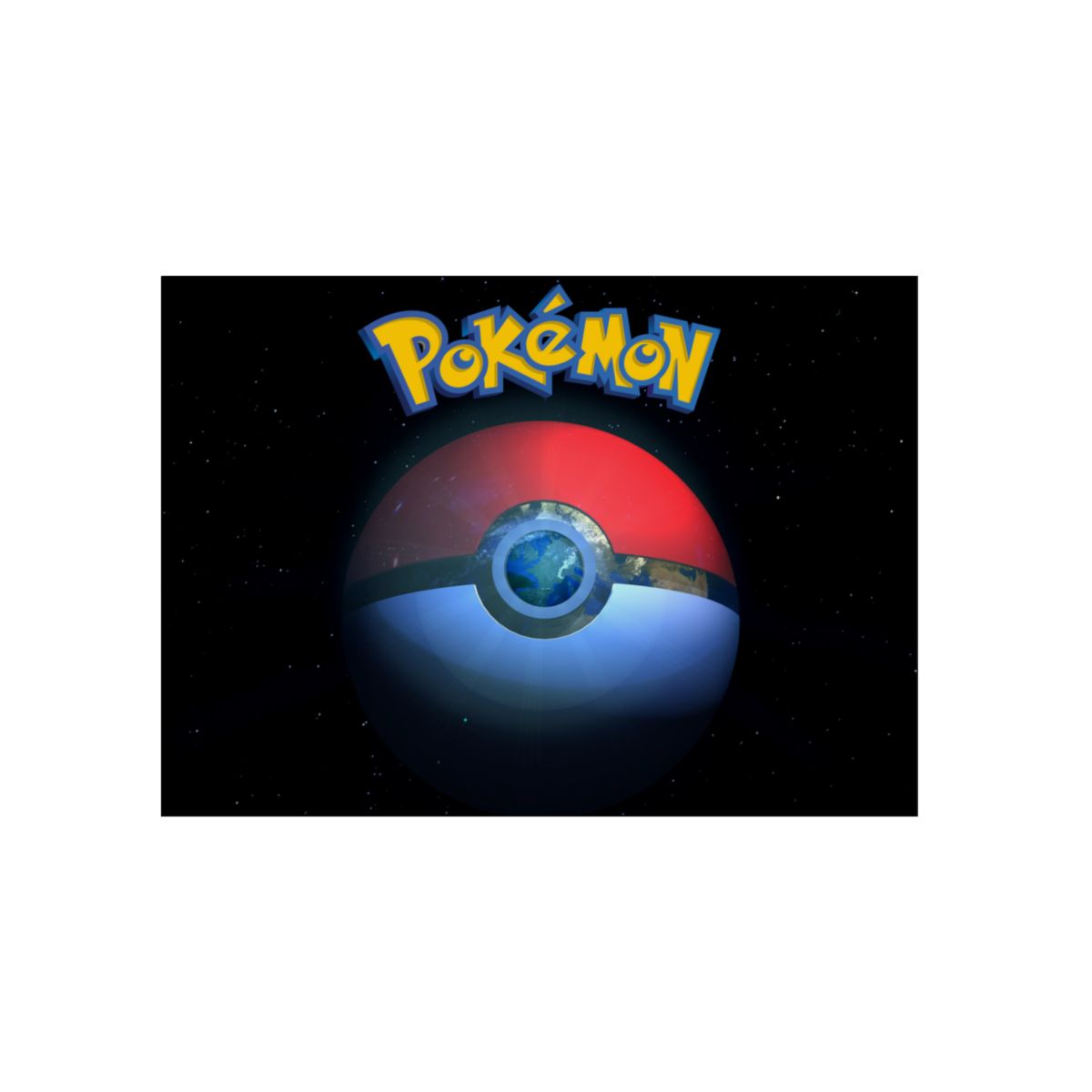 Pokeball 4K Aluminium Composite Wall Art